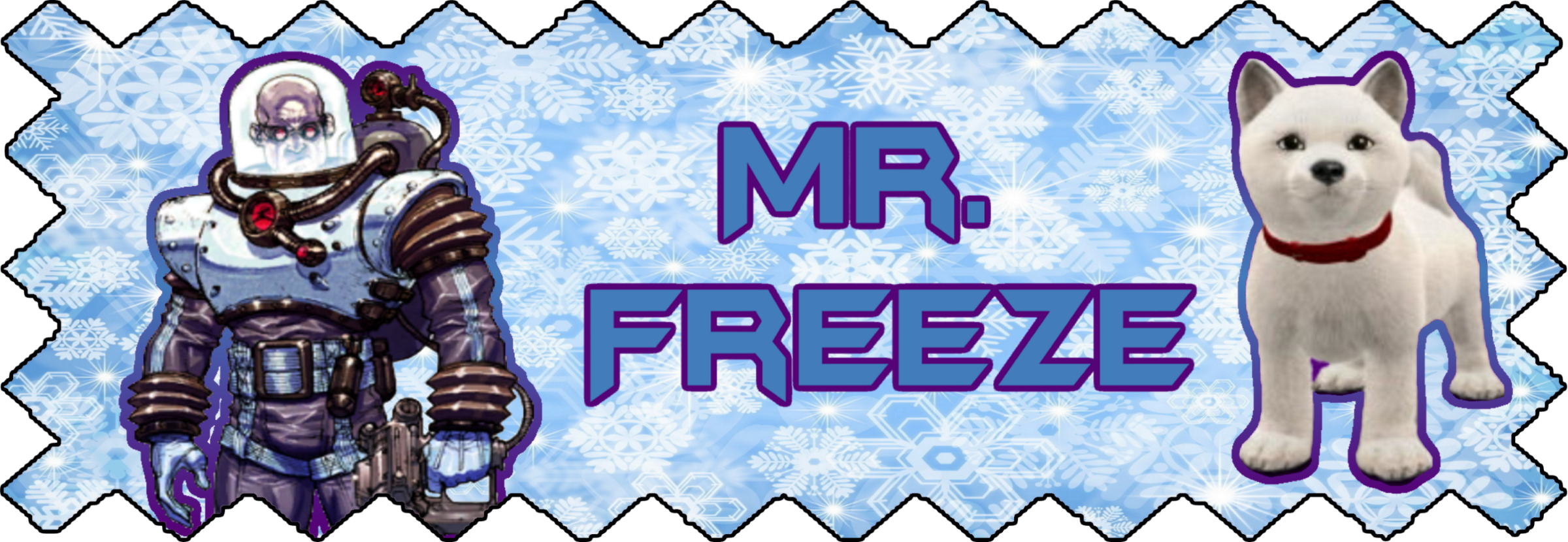 Freeze Is A 2nd Gen 83% Male Shiba Inu - Batman Arkham City Mr Freeze (2400x830), Png Download