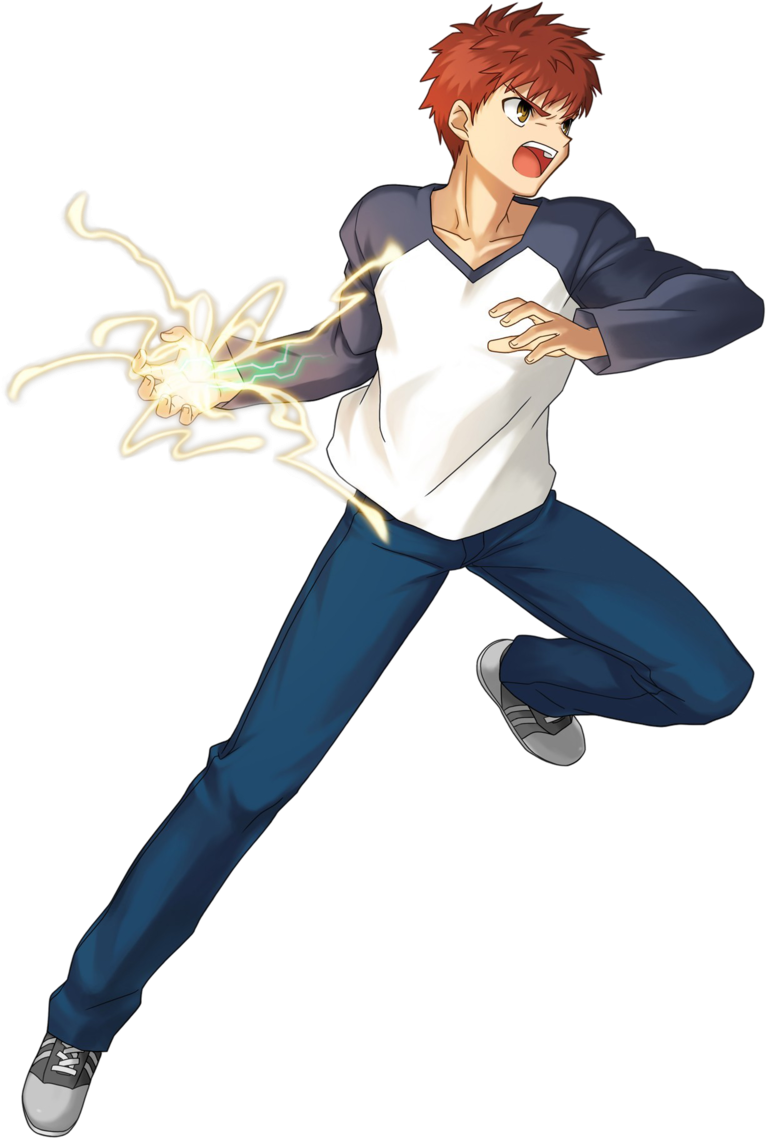 Fate Stay Png Transparent Image - Shirou Emiya (800x1200), Png Download