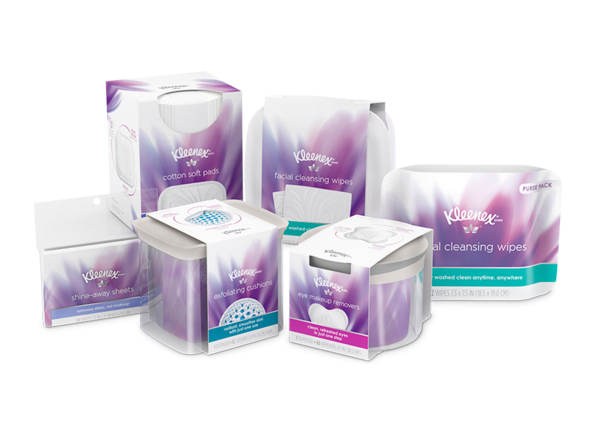 Kleenex Facial Cleansing (767x575), Png Download