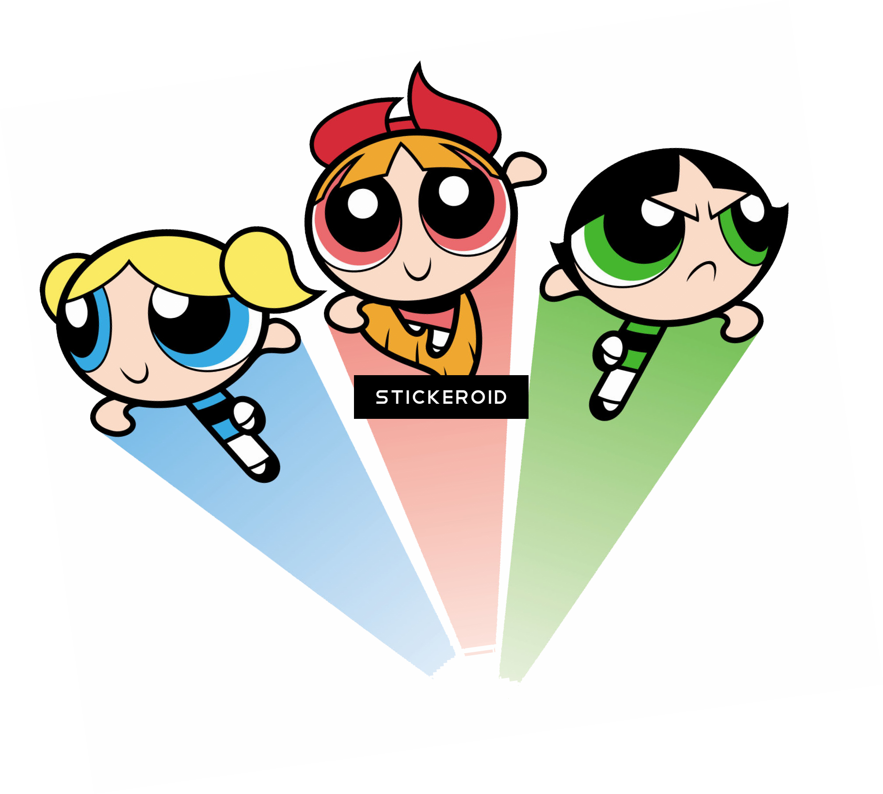 Powerpuff Girls - Powerpuff Girls Cover (1821x1636), Png Download