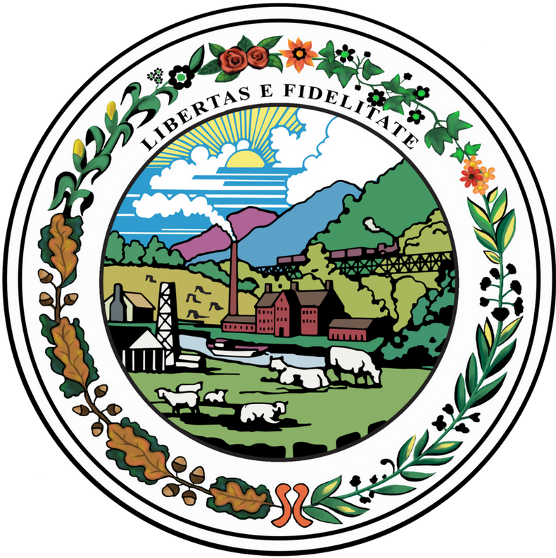 The Lesser Seal Of West Virginia (800x800), Png Download