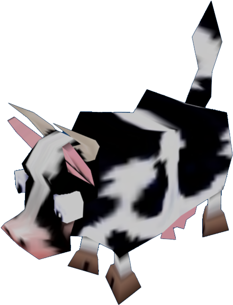 Download Zip Archive - Earthworm Jim 3d Cow (750x650), Png Download