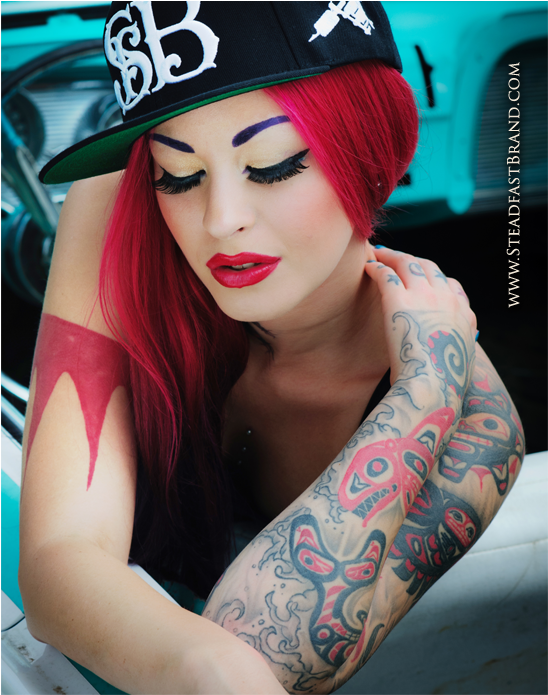 Anita Joy Tattoo Girls, Girl Tattoos, Pin Up Tattoos, - Girl (700x700), Png Download