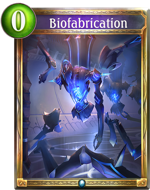 Subtract 1 From The Cost Of An Artifact Card In Your - Biofabrication Shadowverse (536x698), Png Download