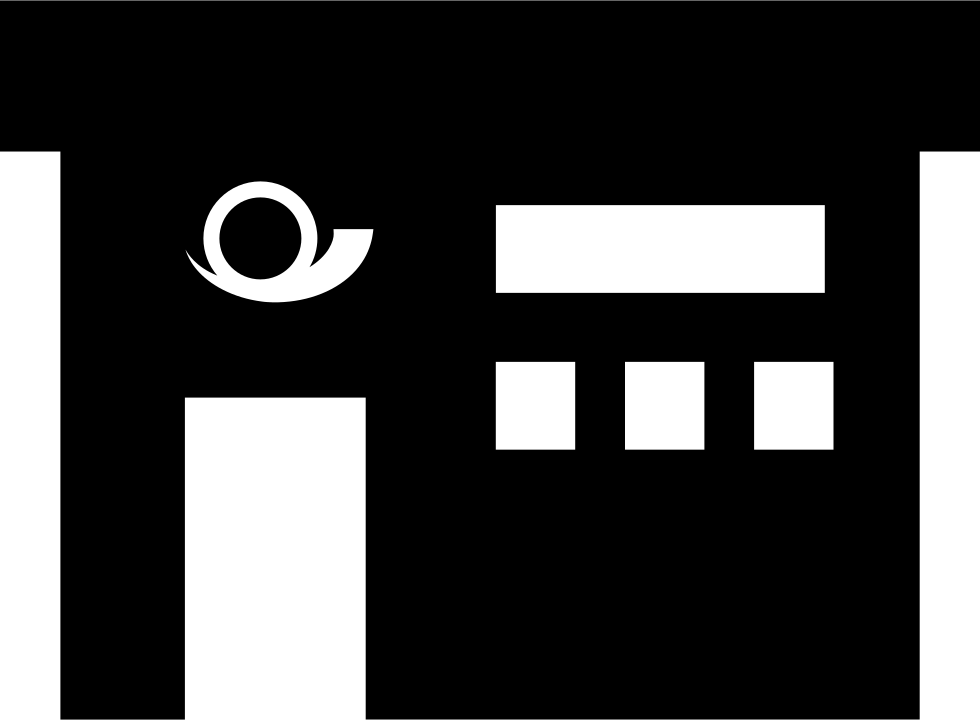 Png File - Post Office Free Icon (980x720), Png Download