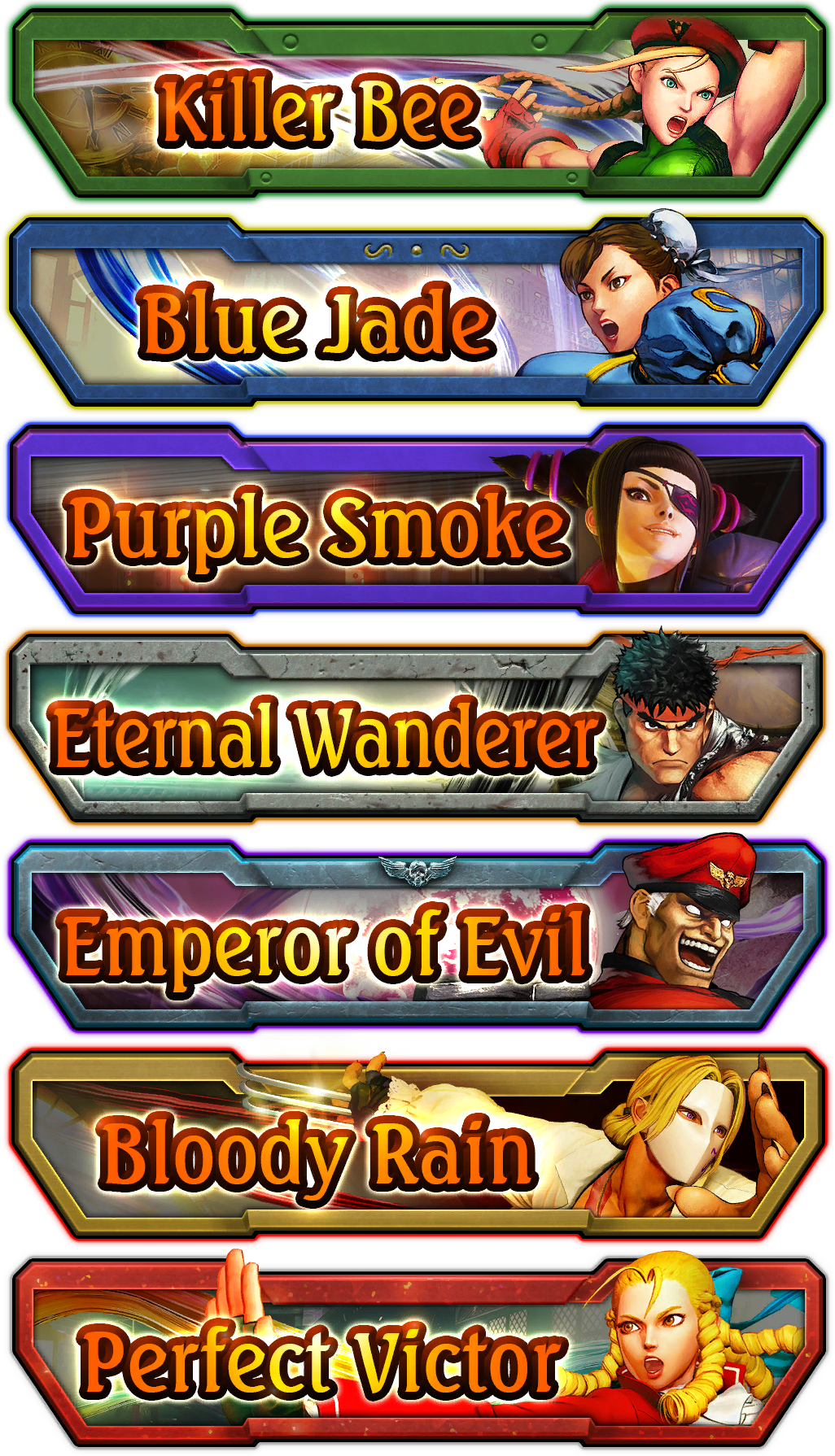 Sfv Collab Upcoming Flairs - Cartoon (1026x1790), Png Download