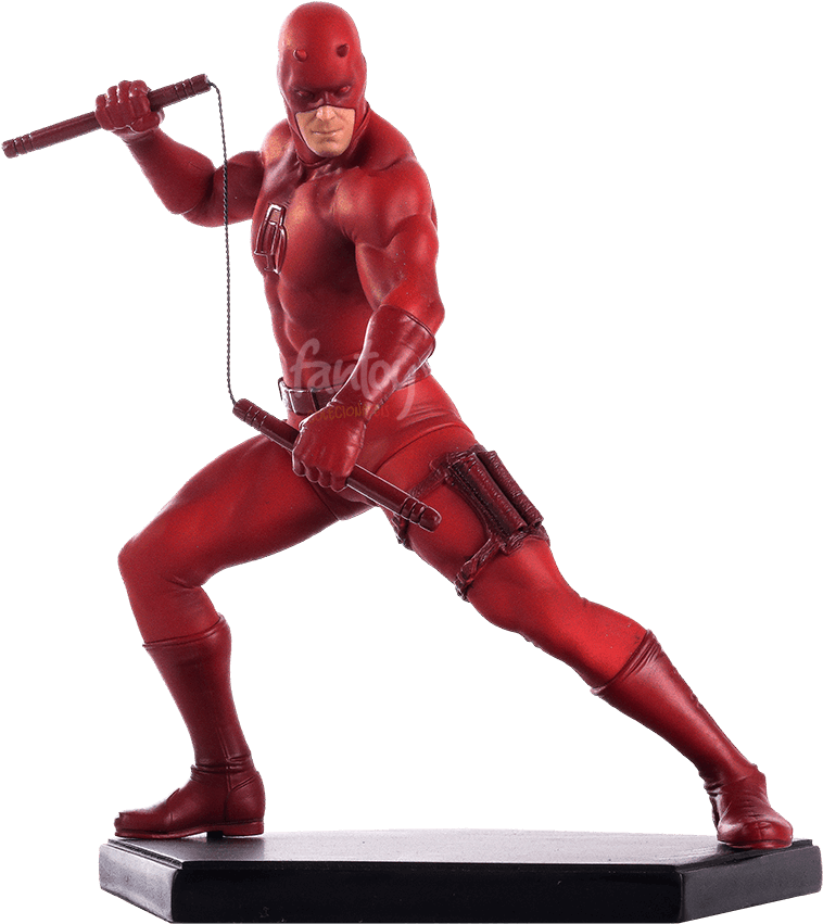 Estátua Daredevil Marvel Comics - Daredevil - Daredevil 1:10 Scale Statue (800x1000), Png Download