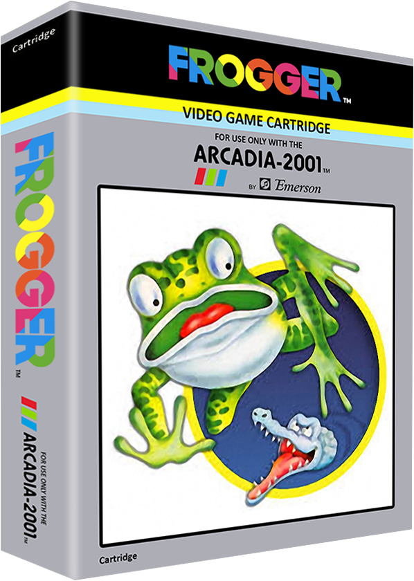 Frogger - Box - Front Frogger - Box - 3d - Frogger (598x840), Png Download