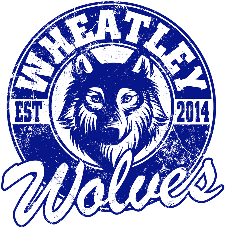 Wheatley Wolves Logo - Decoration Vinyl Stickers Large Wolf Decoration Vinyl (800x800), Png Download