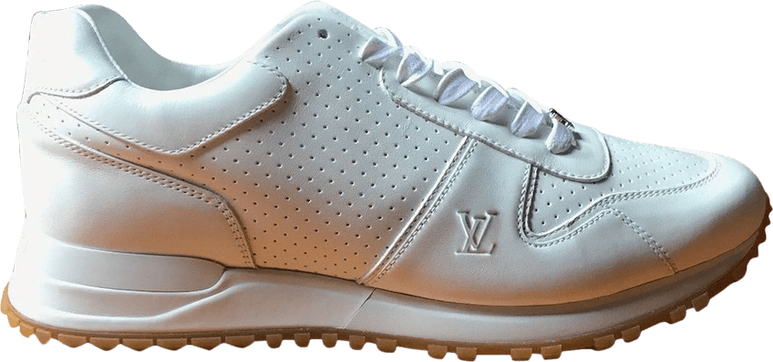 Supreme X Louis Vuitton Run Away 'white Gum' - Louis Vuitton Run Away Supreme White Gum (848x398), Png Download