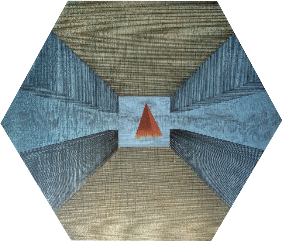 Every Path Leads You To The Same' 2015, Oil Acrylic (949x800), Png Download