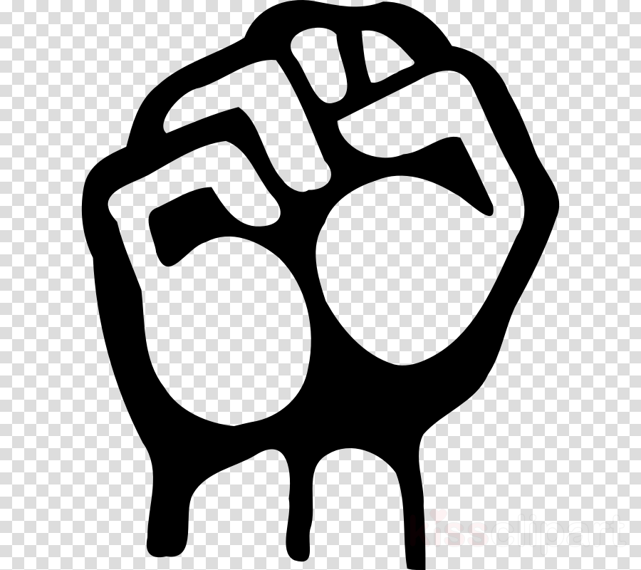 Raised Fist Png Clipart Raised Fist Clip Art - Transparent Background Fist Clipart (900x800), Png Download