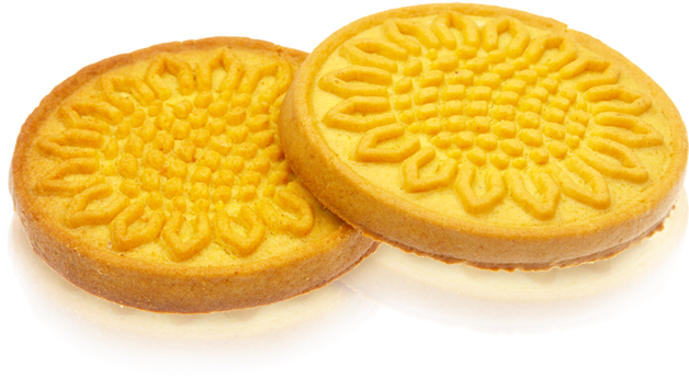 Sugar Cookies With Sunflower Drawing, From The Producer (709x709), Png Download