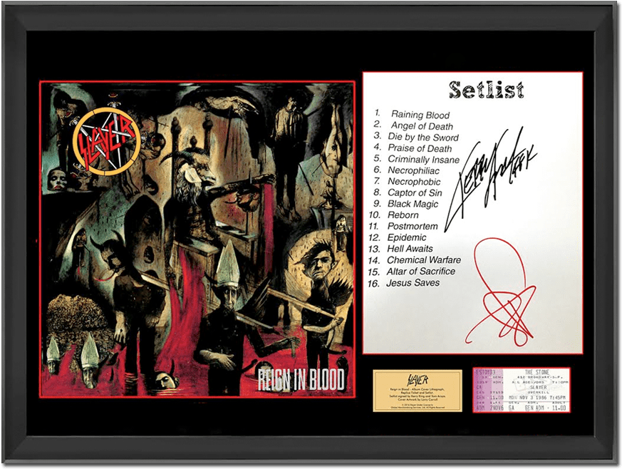 Reign In Blood Slayer Cover (1000x1000), Png Download