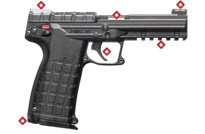 It Turns Light Weight Into Heavy Duty - Kel Tec Pmr 30 (1170x504), Png Download