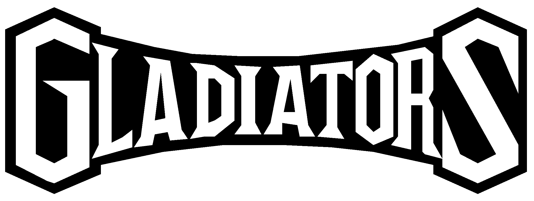 Gwinnett Gladiators Logo Black And White - Atlanta Gladiators Puck (2400x2400), Png Download