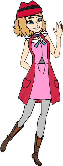 Sofie Larue-1 - Cartoon (388x792), Png Download