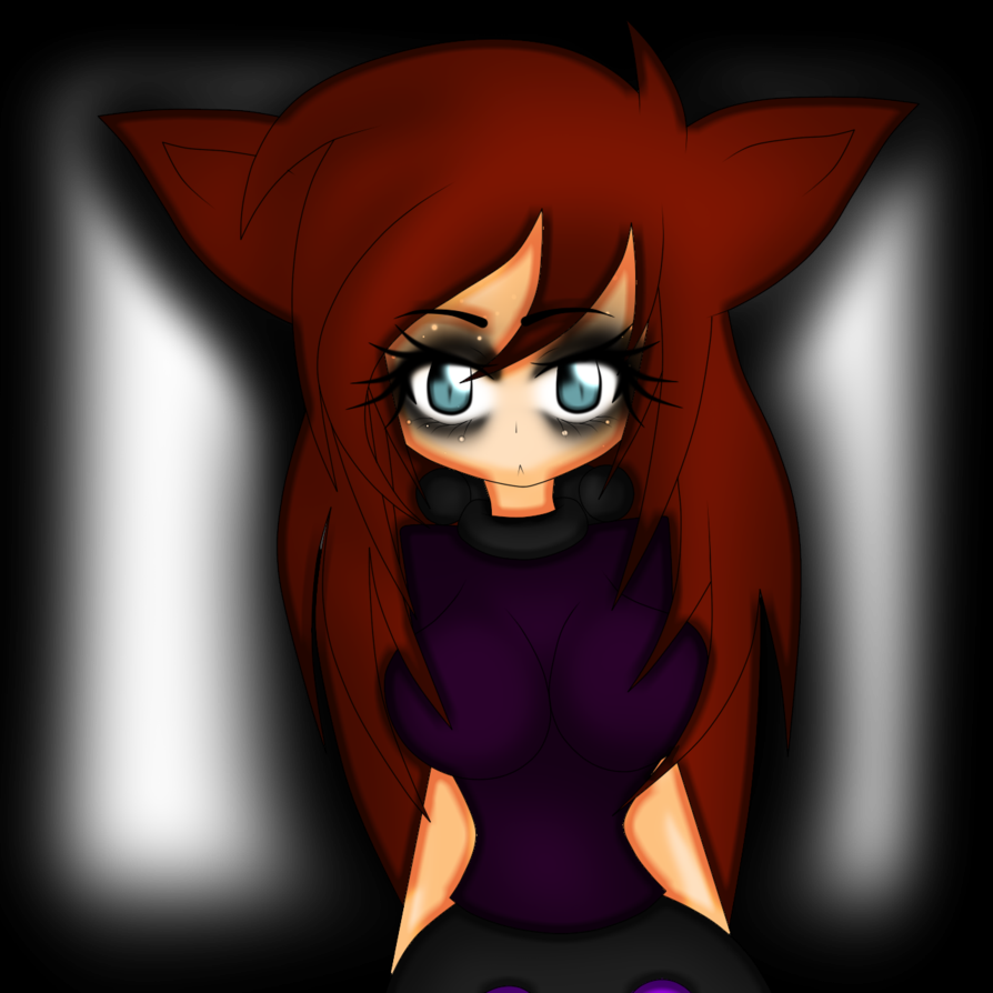 Gf Demon Shy Kitty - Drawing (894x894), Png Download