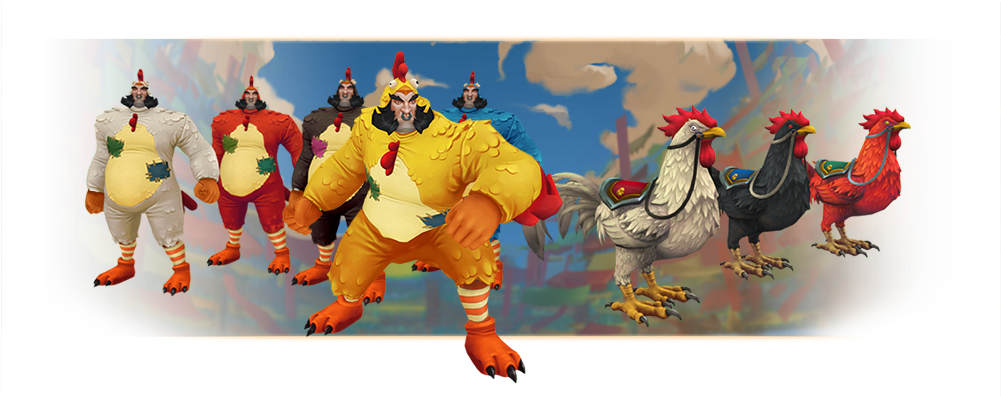 Spring Chicken Bundle - Battlerite Golden Rooster (1000x424), Png Download