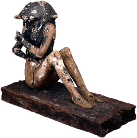 Turtle-headed Demon Statue - Ancient Egyptian Demonology (660x690), Png Download