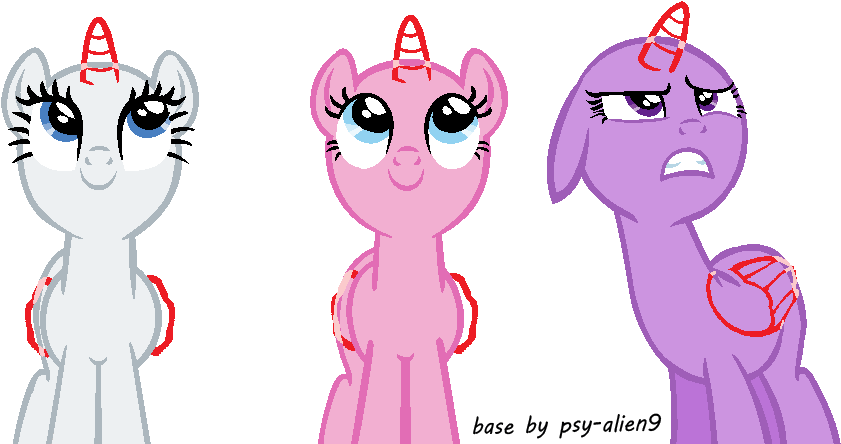 Mlp Base Pastel Pocky (876x478), Png Download