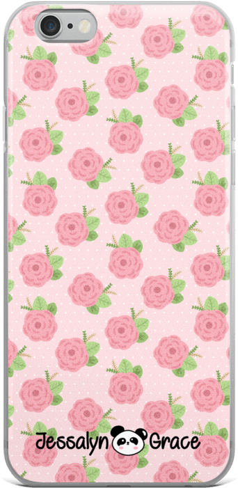 Rose Pattern Iphone Case - Lilly Pulitzer (1000x1000), Png Download