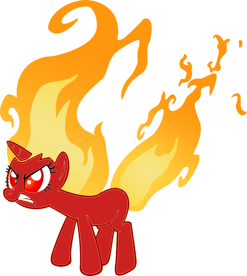 Anger By Jjpony - Mlp Inside Out Anger (845x946), Png Download