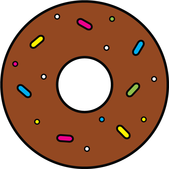 Doughnut Drawing Huge Freebie Download For (720x1280), Png Download