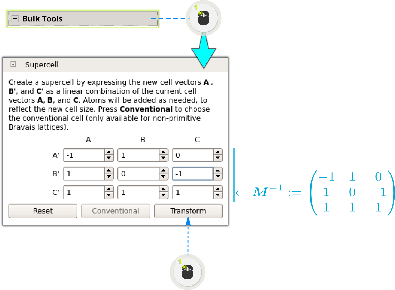 You Now Have A Hexagonal Cell, It's Just Not Oriented - Rhombohedral To Hexagonal Transformation Matrix (1500x1101), Png Download