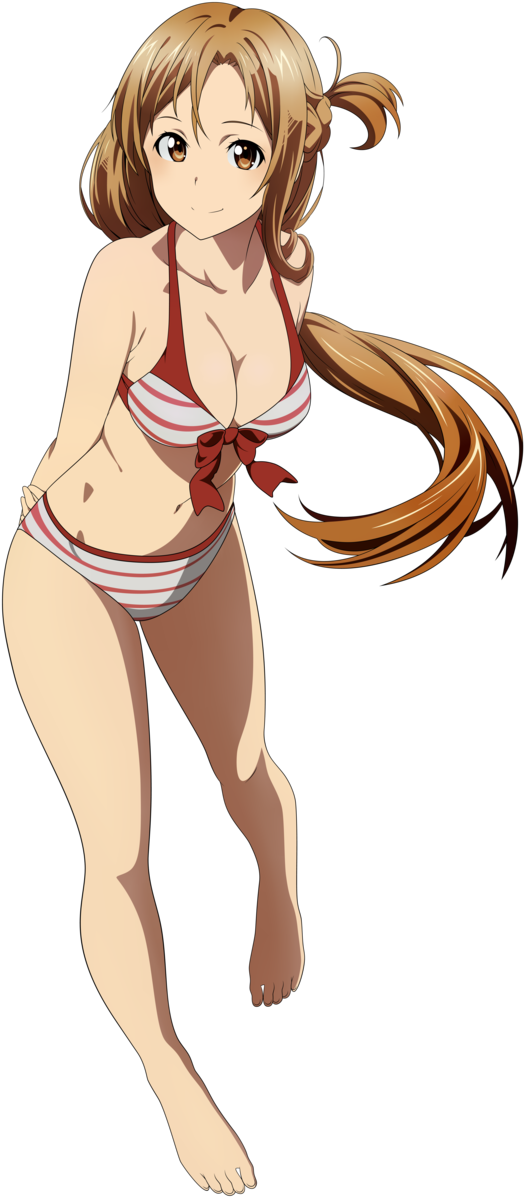Sword Art Online Yuuki Asuna By Johnprestongc-d74wjo9 - Asuna Yuuki Legs (614x1301), Png Download