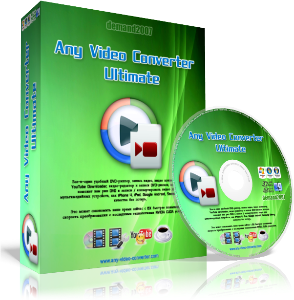 Any Video Avc Download - Any Video Converter Professional 6.2 1 Crack (608x624), Png Download