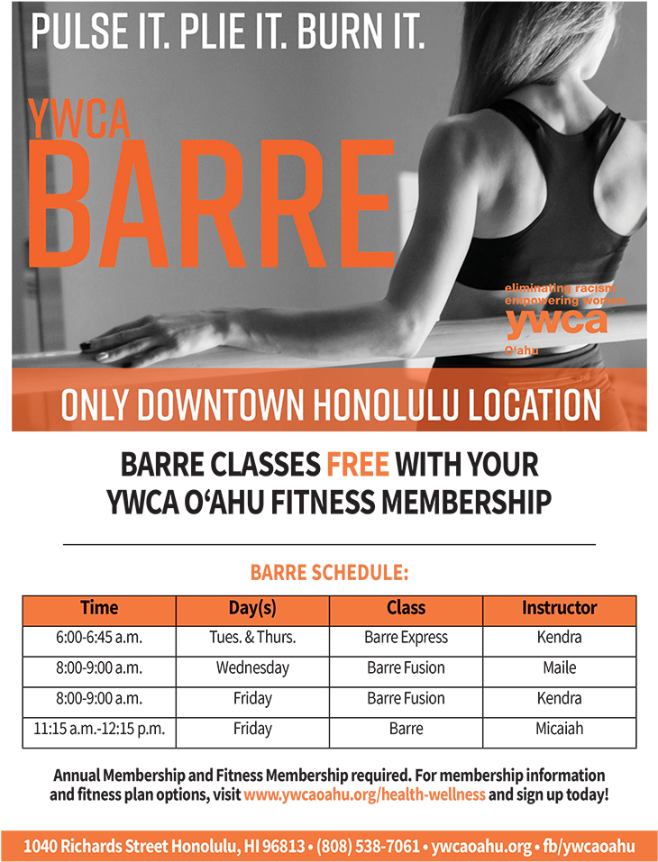 Barre Flyer Update (773x1000), Png Download
