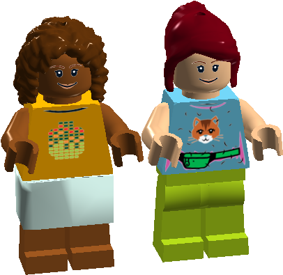 Lego Friends Heartlake City Trampoline Park - Lego (1126x576), Png Download