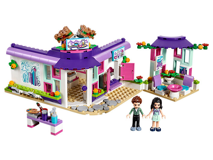 Emma's Art Cafe - Lego Emma's Art Cafe (947x532), Png Download