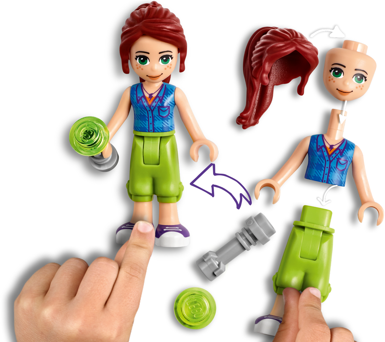 Konstruktorius Lego Friends, Mijos Namelis Medyje (2000x1124), Png Download