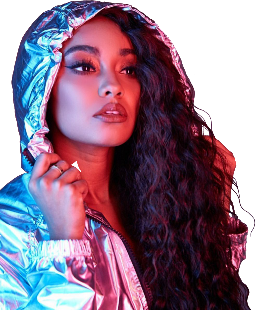 Leighannepinnock Agasalho Littlemix Mixer Roxo - Leigh Anne Pinnock (1024x1243), Png Download