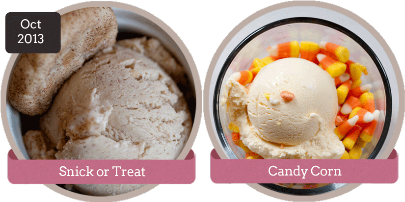 Now Announcing Our October Flavors Of The Month - Gelato (832x411), Png Download