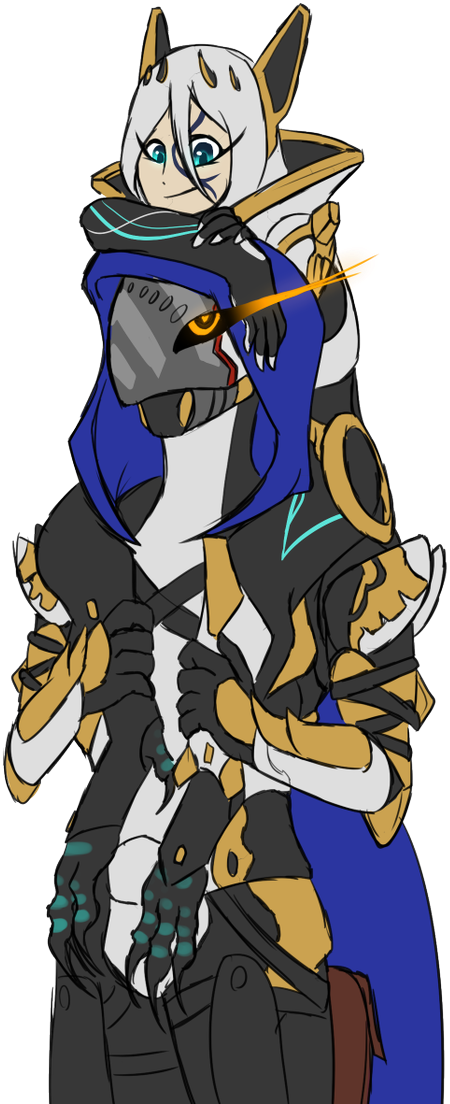 A Shy Tenno On Twitter - Shyness (667x1200), Png Download