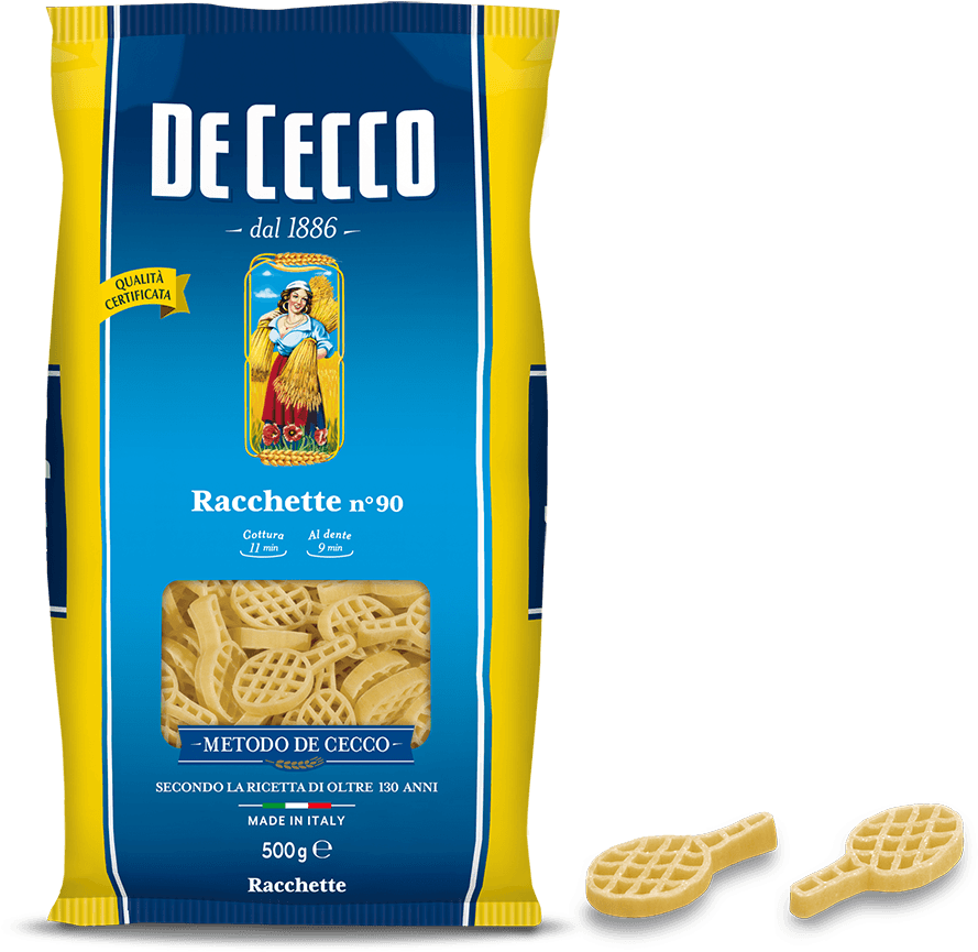 Racchette N° - Maccheroni De Cecco (1024x864), Png Download