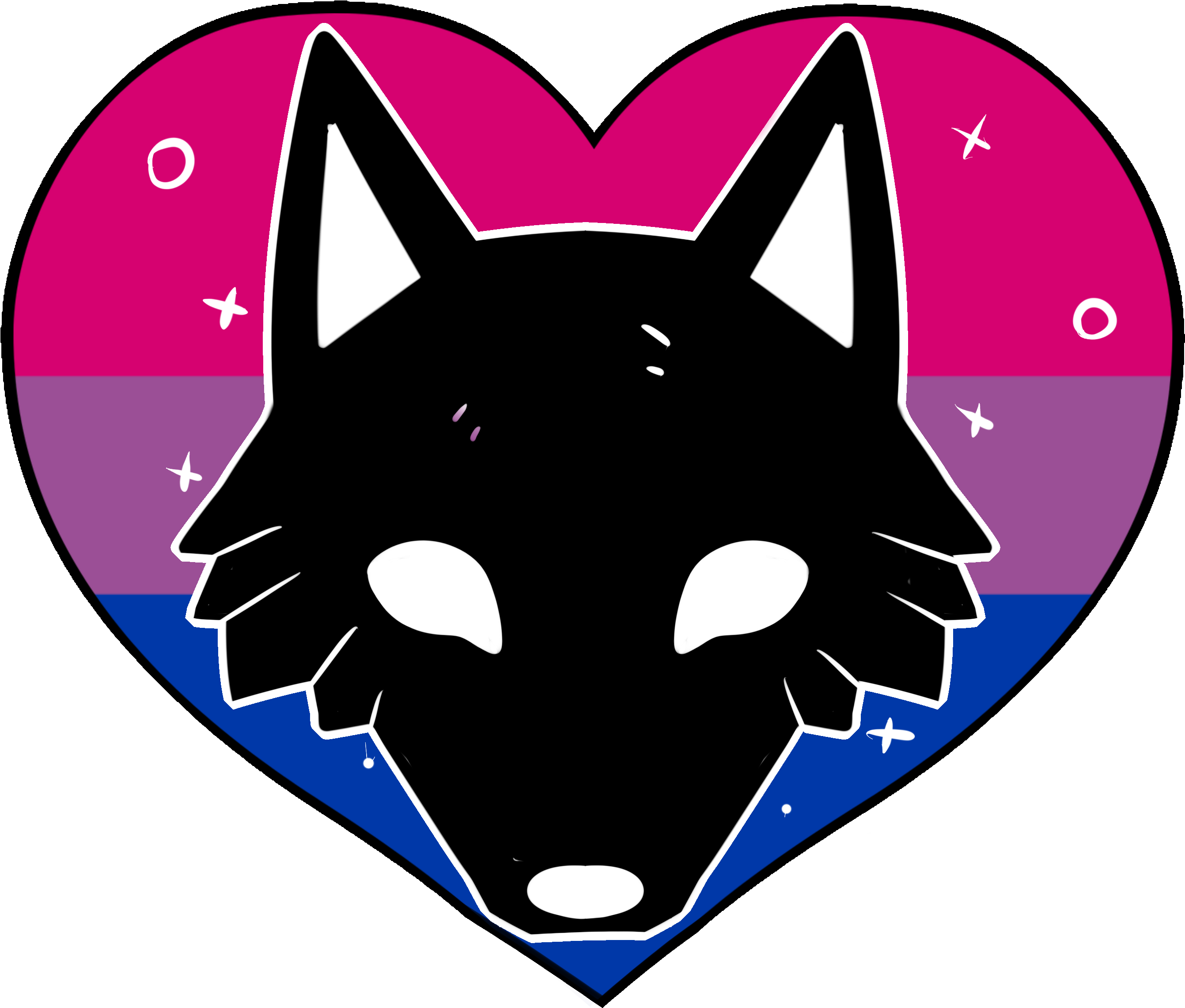 Bi Furry Pride - Furry Pride Flag Bisexual (3000x2466), Png Download