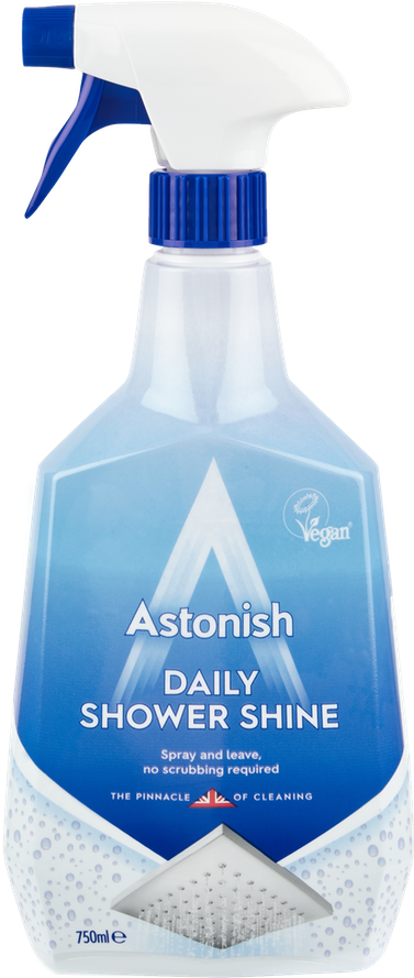 Rated - Astonish Daily Shower Shine (504x914), Png Download