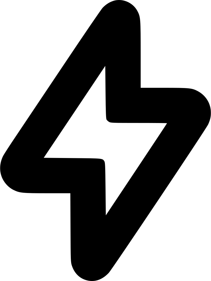 Lightning Power Energy Flash Comments - Energy (736x980), Png Download