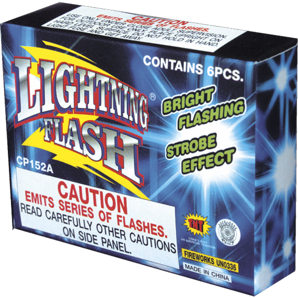 Large - Tnt Fireworks Lightning Flash (600x600), Png Download