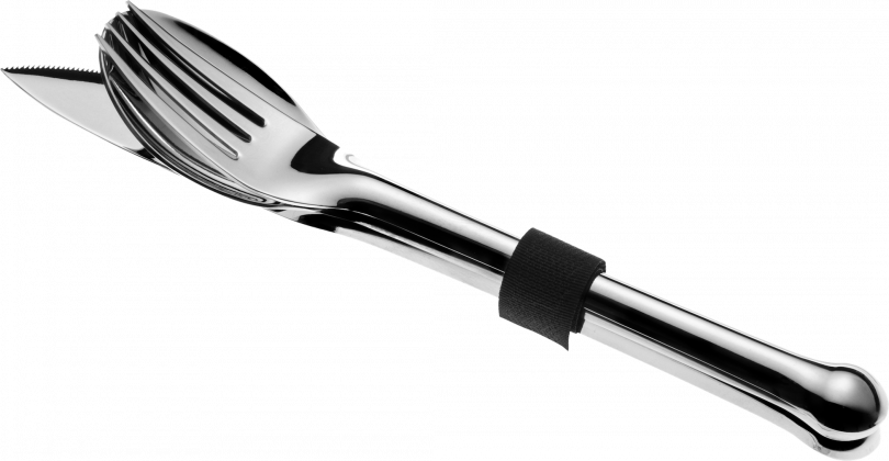 3 Tools 4 Dinner Reisebesteck 3-teilig - 3tools4dinner Rejsebestik Carl Mertens (810x420), Png Download