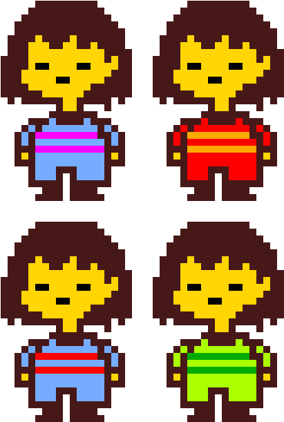 Frisk 4 Au - Frisk Undertale Unisex T-shirts (1200x1190), Png Download