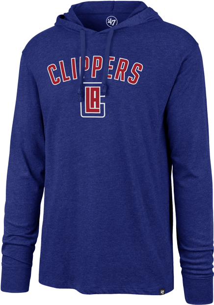 La Clippers Focus Club Hoodie - Los Angeles (500x667), Png Download