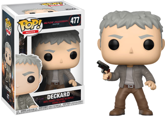 Pop Figure Blade Runner 2049 Deckard - Blade Runner 2049 Funko Pops (701x501), Png Download