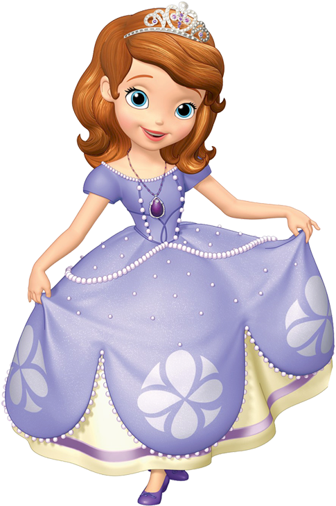 Princess - High Resolution Sofia The First (505x735), Png Download