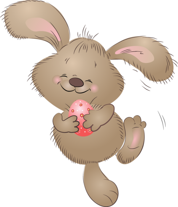 Rabbit (600x697), Png Download