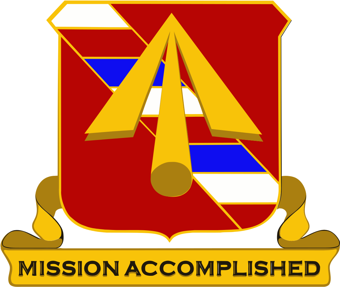 141 Reg Crest - 1 41 Fa Mission Accomplished (1161x1024), Png Download